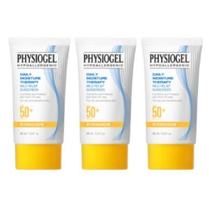 Physiogel潔美淨 低敏全物理保濕防曬霜SPF50+PA++++ 3入組